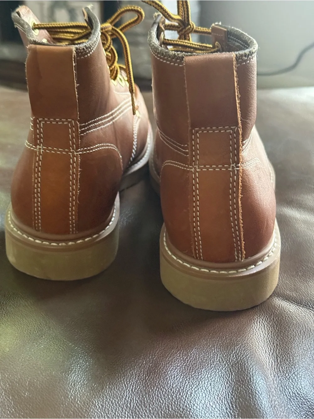 Vintage men’s Lehigh steel toe work boots size 7.5EEE